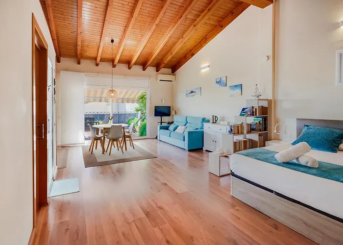 Apartamento con terraza Blanes playa, Costa Brava